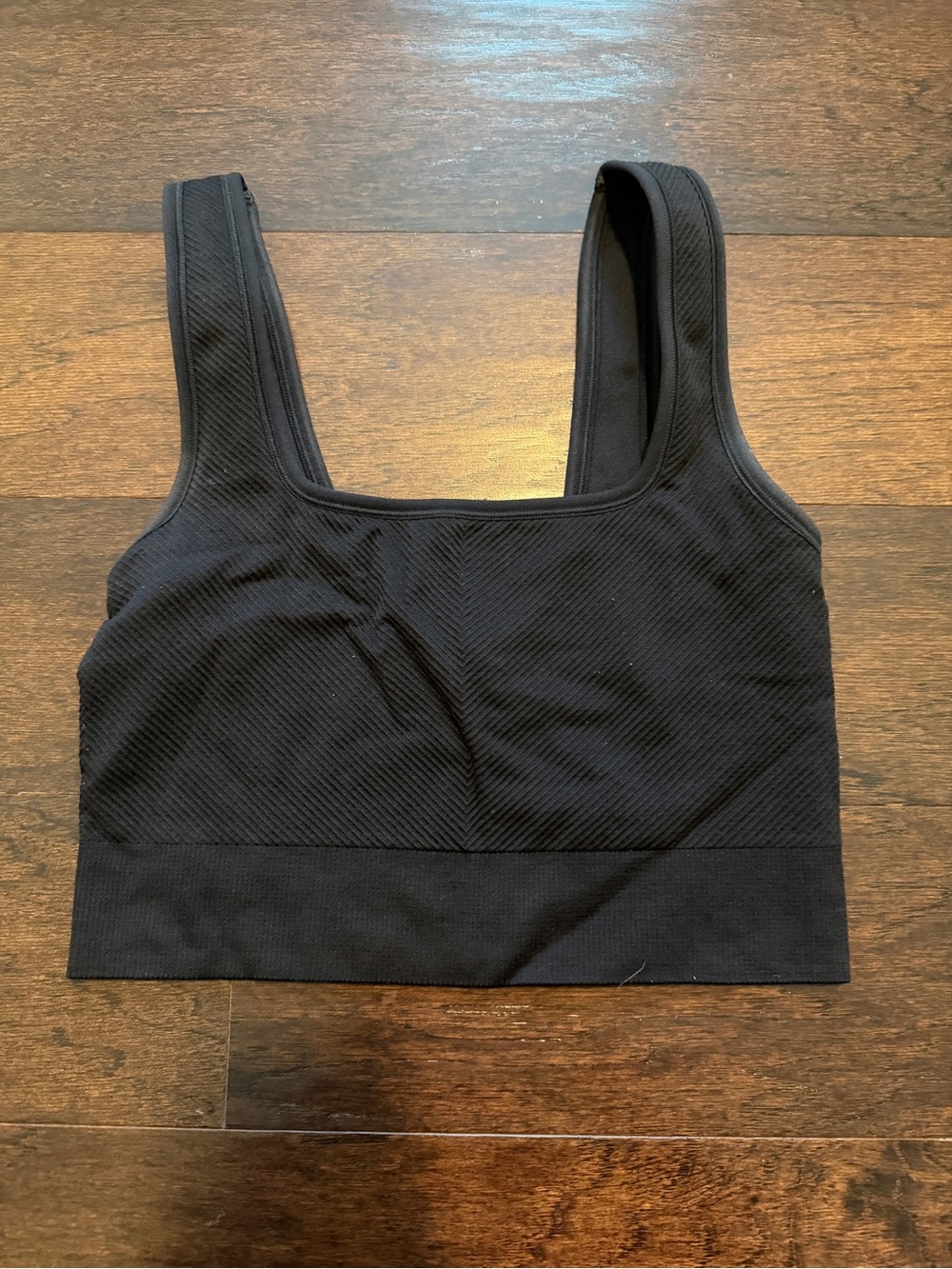 all in motion Black Seamless Tank Crop Top